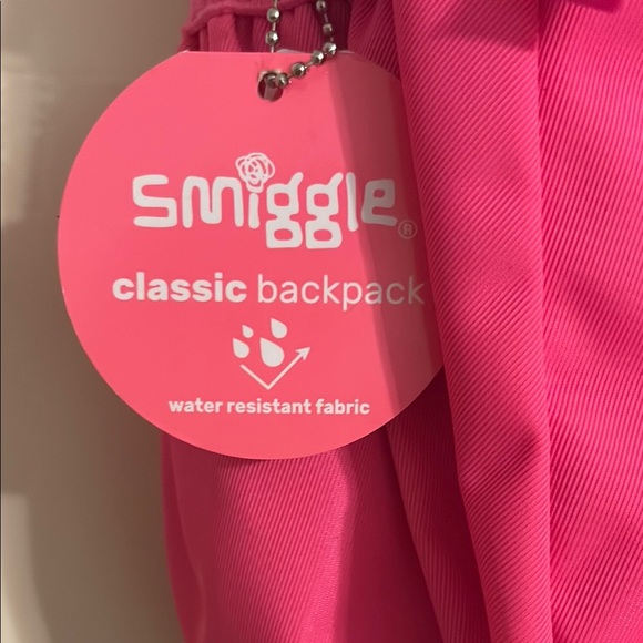 Hot Pink Smiggles Backpack - Picture 3 of 13